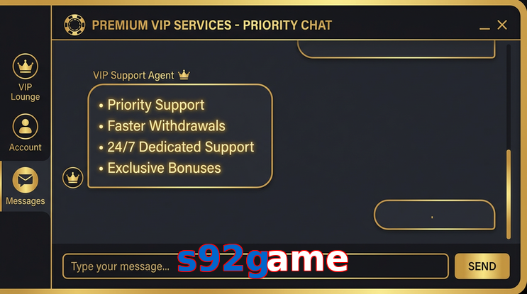 Payment and PKR controls in S92game